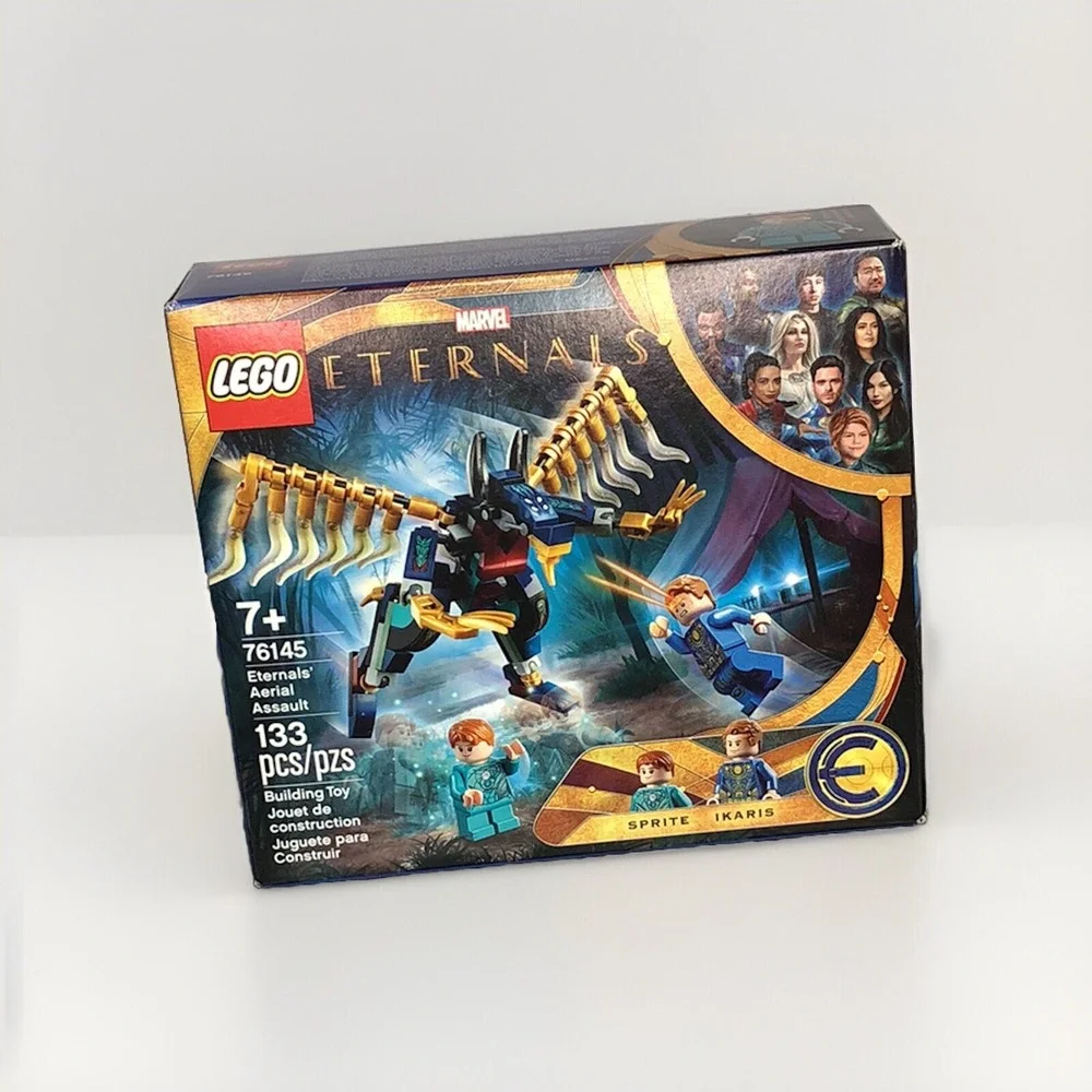 LEGO Marvel Eternals Aerial Assault 76145 Retired New